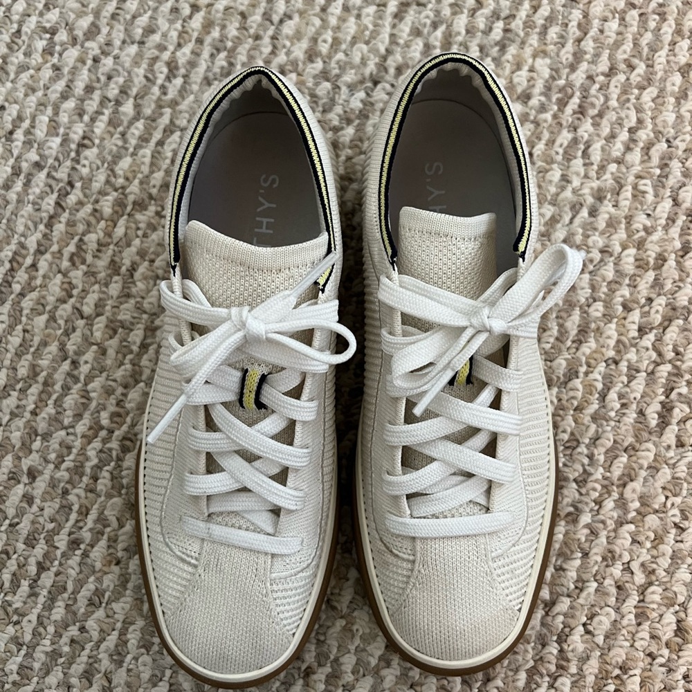 Rothy’s sneakers. Off white. Size 7